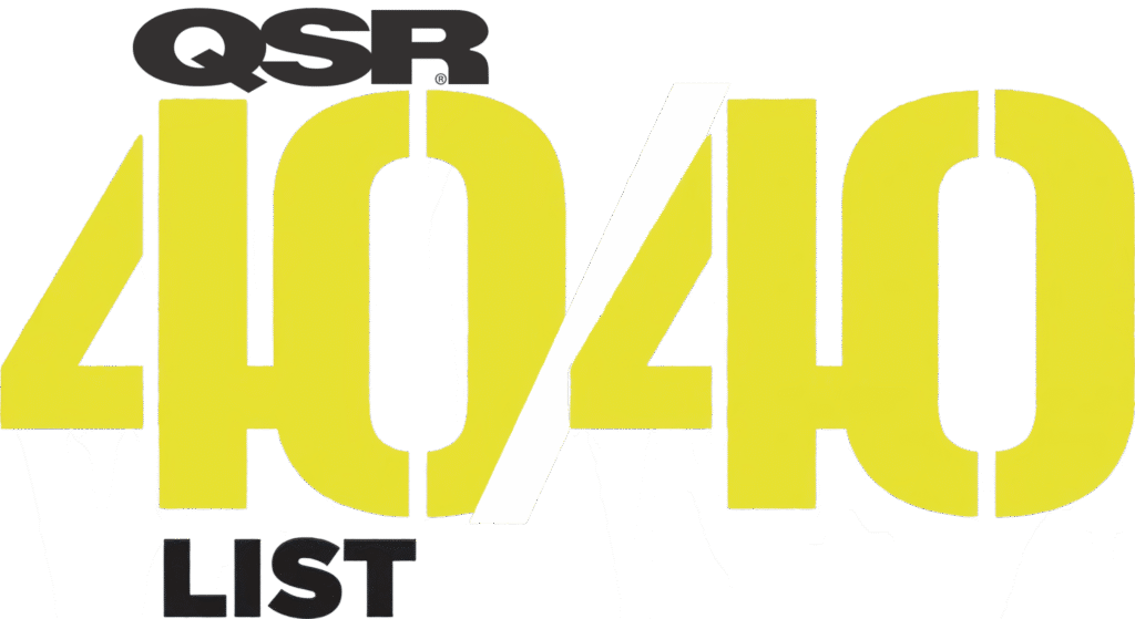 QSR Magazine 40/40 List award logo